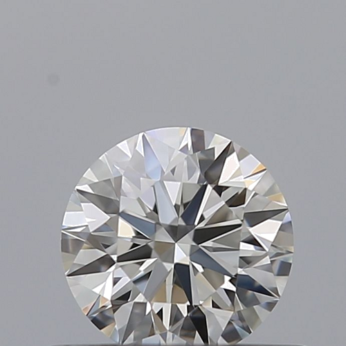 0.44 carat F-VVS2 Excellent cut Natūralus Round Deimantas (1)