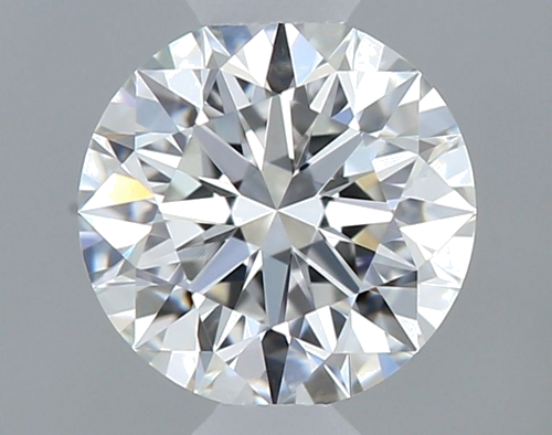 0.41 carat F-VVS1 Excellent cut Natūralus Round Deimantas (1)