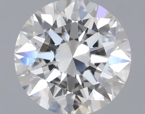 0.52 carat F-VVS1 Excellent cut Natūralus Round Deimantas (1)