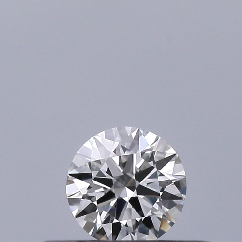 0.19 carat F-VVS1 Excellent cut Natūralus Round Deimantas (1)