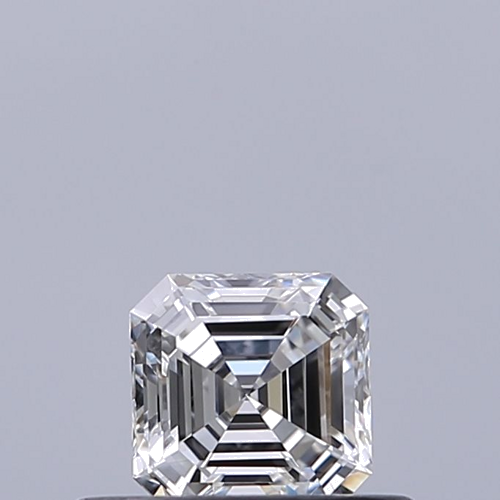 0.31 carat E-IF Natūralus Asscher Deimantas (1)