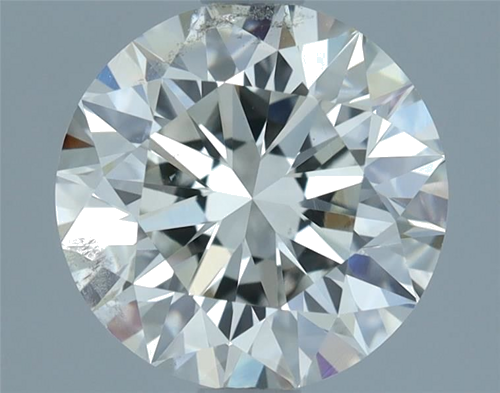 1.84 carat I-SI2 Excellent cut Natūralus Round Deimantas (1)
