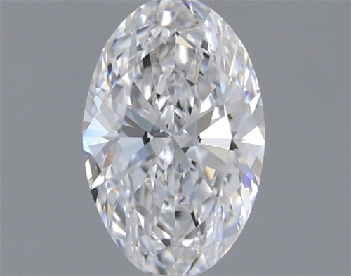 0.5 carat D-VVS2 Natūralus Oval Deimantas (1)