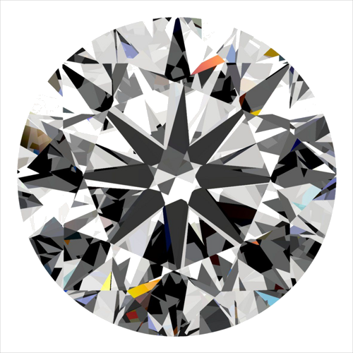 0.3 carat G-SI1 Very Good cut Natūralus Round Deimantas (1)