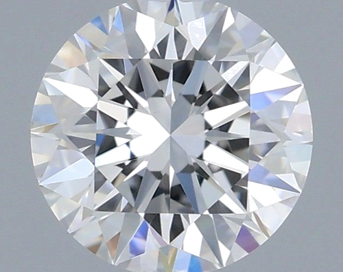 0.44 carat F-VVS2 Excellent cut Natūralus Round Deimantas (1)