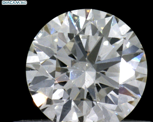 0.5 carat H-SI2 Excellent cut Natūralus Round Deimantas (1)