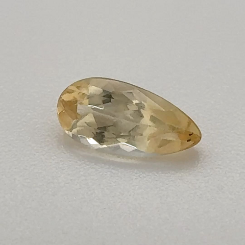 0.605 carat YELLOW Pear Topaz (1)