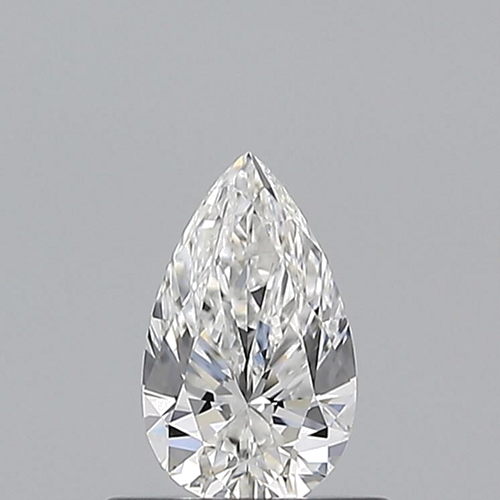 0.5 carat E-VS1 Natūralus Pear Deimantas (1)