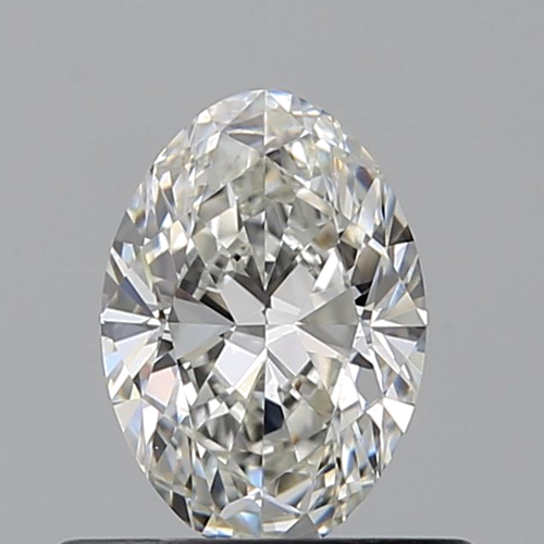 0.5 carat G-VVS2 Natūralus Oval Deimantas (1)