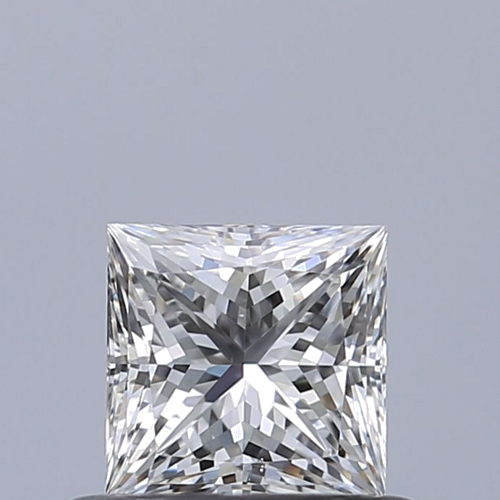 0.52 carat E-VS2 Natūralus Princess Deimantas (1)