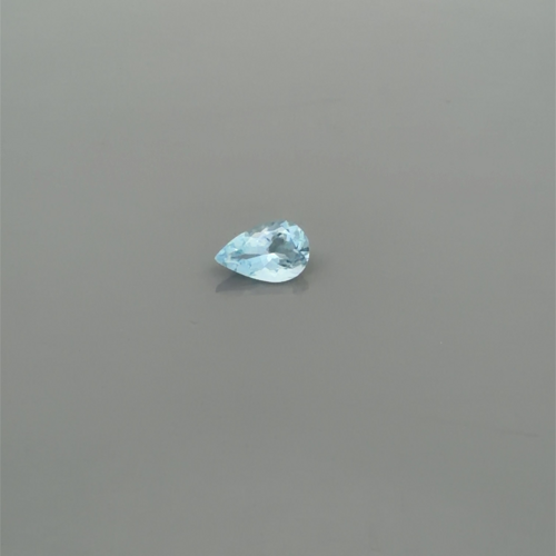 0.64 carat BLUE Pear Aquamarine (1)