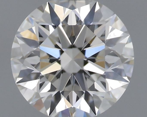 0.42 carat F-VVS1 Excellent cut Natūralus Round Deimantas (1)