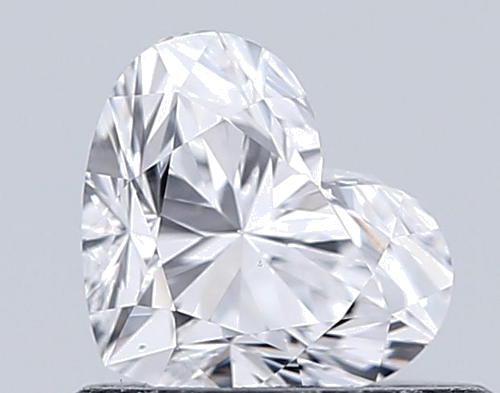 0.59 carat D-VS2 Natūralus Heart Deimantas (1)