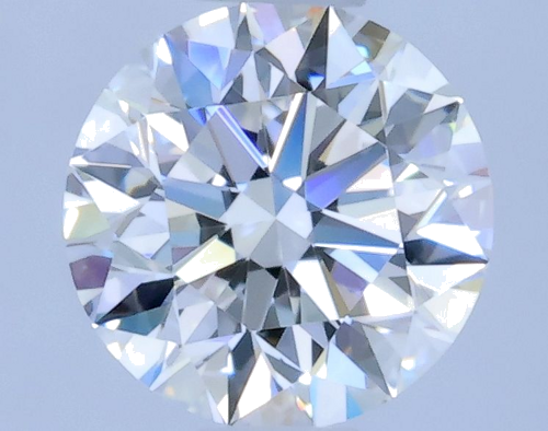 0.56 carat F-FL Excellent cut Natūralus Round Deimantas (1)