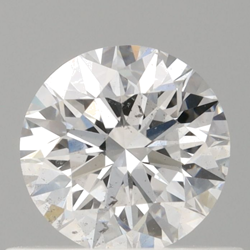 0.54 carat D-SI2 Excellent cut Natūralus Round Deimantas (1)