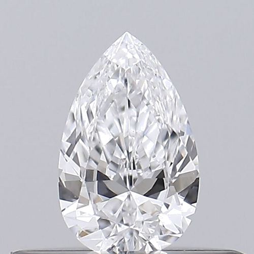0.23 carat D-VS2 Natūralus Pear Deimantas (1)