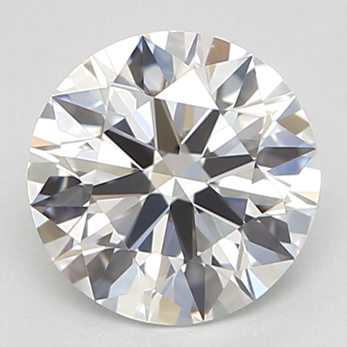 0.62 carat F-VVS1 Excellent cut Natūralus Round Deimantas (1)