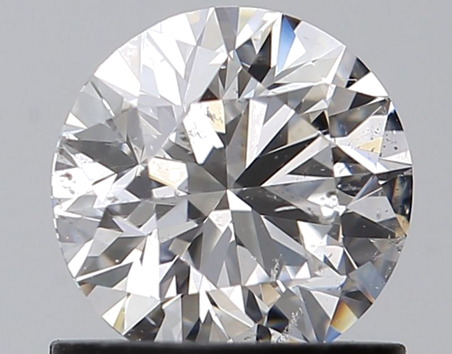 0.91 carat E-SI2 Excellent cut Natūralus Round Deimantas (1)