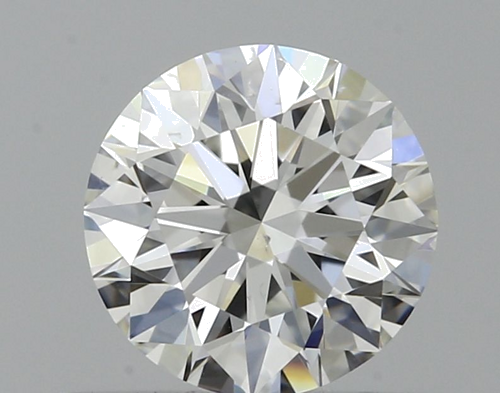 0.51 carat F-SI1 Excellent cut Natūralus Round Deimantas (1)