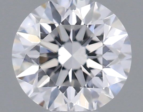 0.21 carat D-VVS2 GD cut Natūralus Round Deimantas (1)