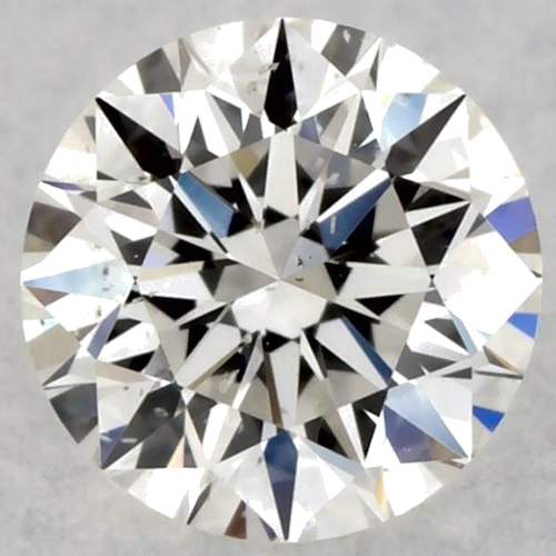 0.23 carat H-SI1 Very Good cut Natūralus Round Deimantas (1)