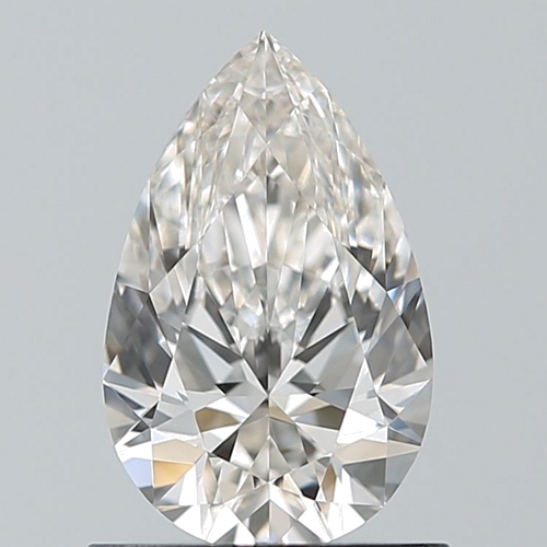 0.9 carat H-VVS2 Natūralus Pear Deimantas (1)