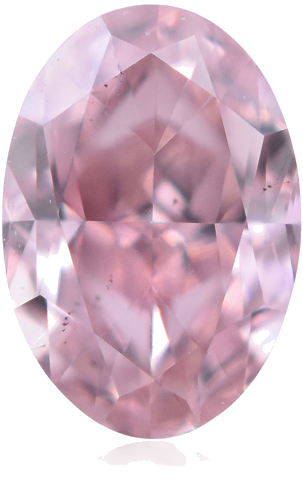 0.18 carat Fancy  Pink-VS2 Natūralus Oval Deimantas (1)