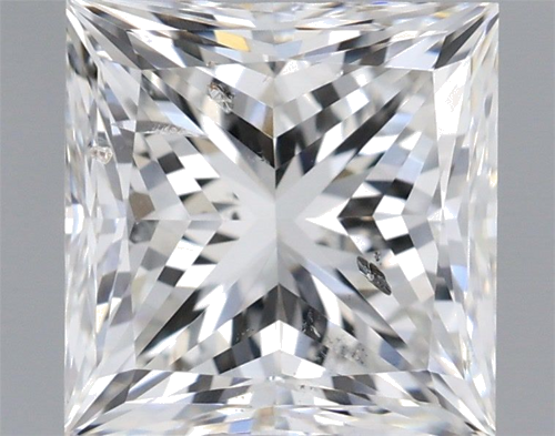 1.5 carat H-SI2 Natūralus Princess Deimantas (1)
