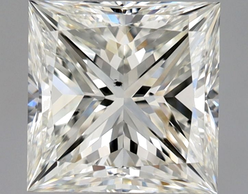 1.01 carat I-SI1 Natūralus Princess Deimantas (1)