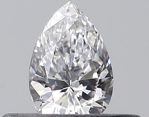 0.24 carat D-VS1 Natūralus Pear Deimantas (1)