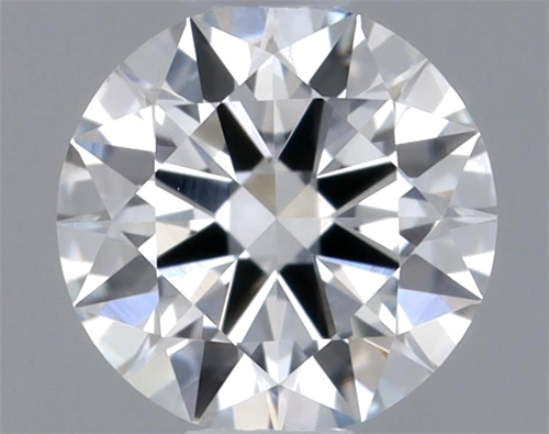 0.32 carat F-VS2 Excellent cut Natūralus Round Deimantas (1)