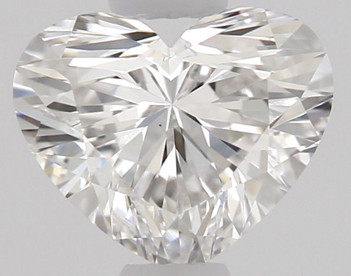 0.53 carat F-VS1 Natūralus Heart Deimantas (1)