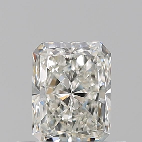 0.51 carat J-VVS2 Natūralus Radiant Deimantas (1)