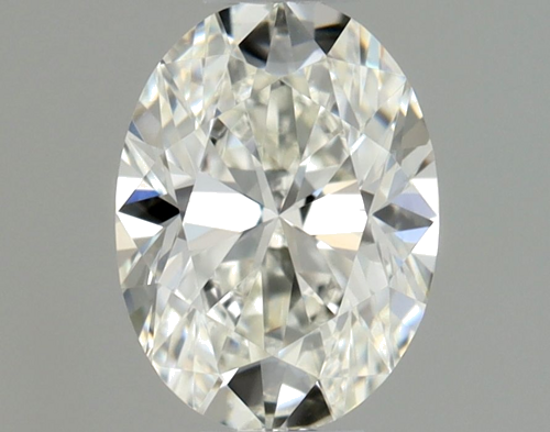 0.39 carat H-VVS1 Natūralus Oval Deimantas (1)