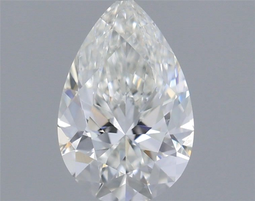 0.35 carat D-VVS1 Natūralus Pear Deimantas (1)