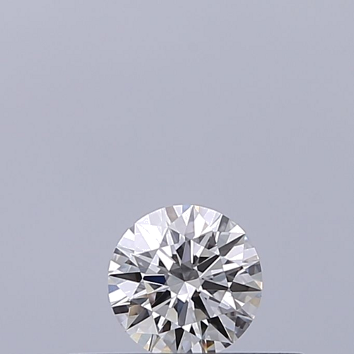 0.2 carat F-VVS2 Excellent cut Natūralus Round Deimantas (1)