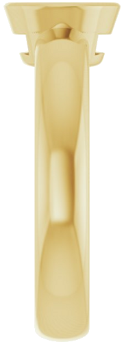 Sužadėtuvių Žiedas „Bezel-Set Solitaire“ 585 Geltonojo Aukso Round 6.5mm (4)