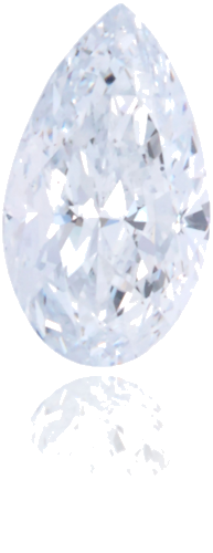 0.31 carat Fancy Light Blue-SI1 Natūralus Pear Deimantas (1)