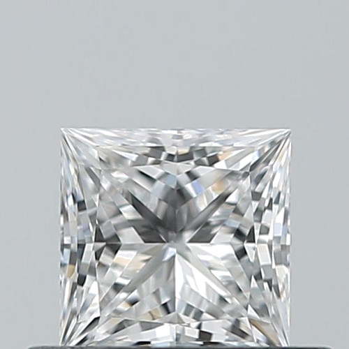 0.5 carat D-VS1 Natūralus Princess Deimantas (1)