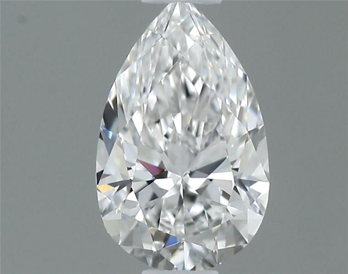 0.4 carat E-VVS1 Natūralus Pear Deimantas (1)