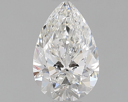 0.5 carat F-VS1 Natūralus Pear Deimantas (1)