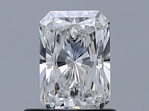 0.76 carat F-SI2 Natūralus Radiant Deimantas (1)
