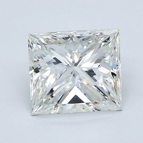 1.69 carat H-VVS2 Natūralus Princess Deimantas (1)