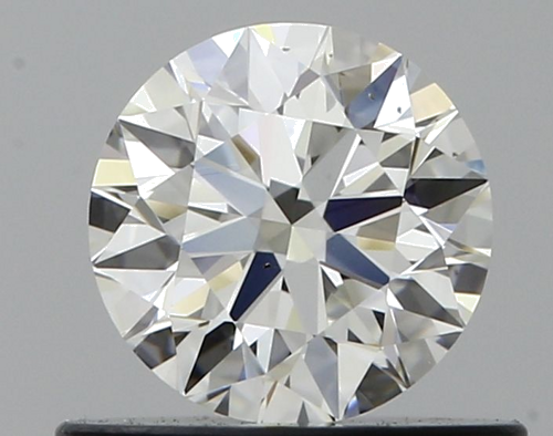 0.5 carat H-VS2 Excellent cut Natūralus Round Deimantas (1)
