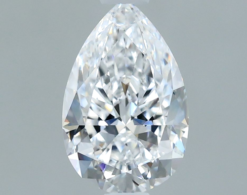 0.76 carat D-VS1 Natūralus Pear Deimantas (1)
