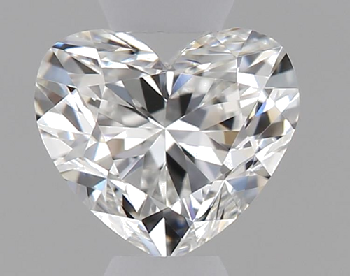 0.4 carat G-VVS1 Natūralus Heart Deimantas (1)