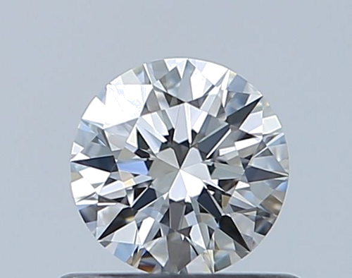 0.5 carat F-IF Excellent cut Natūralus Round Deimantas (1)
