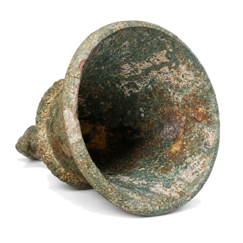 Budistinės šventyklos bronzinis varpas, Khmerų imperija, XII–XIII a. (3)