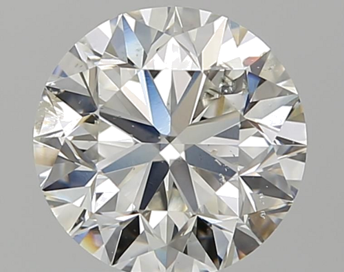 1.71 carat H-SI2 Very Good cut Natūralus Round Deimantas (1)