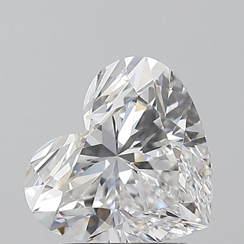 1.7 carat E-VVS2 Natūralus Heart Deimantas (1)